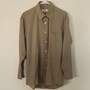 Yves Saint Laurent Men's Long Sleeve Button-down Shirt Size 16